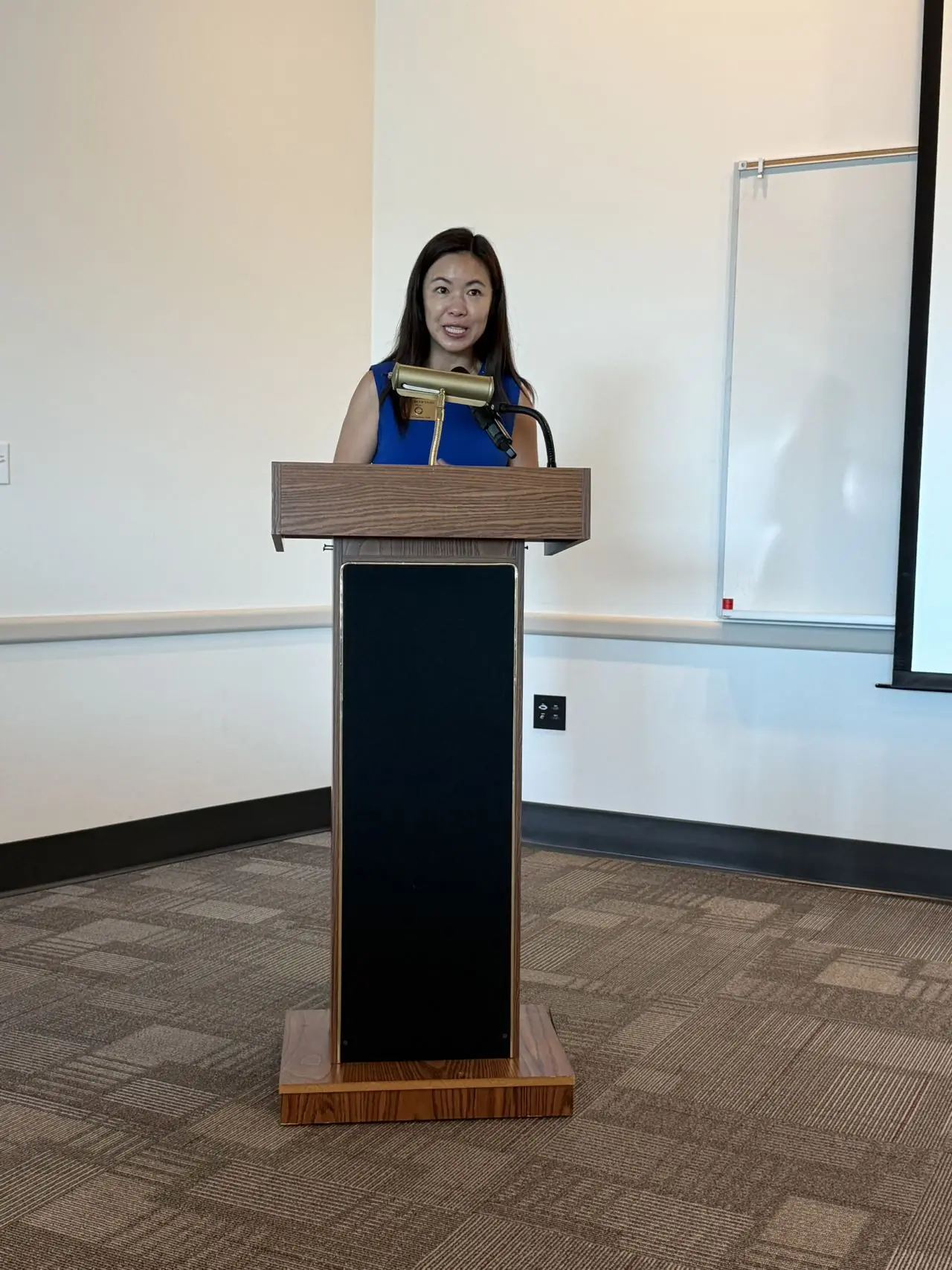 Recognition presentation during the HerStory event